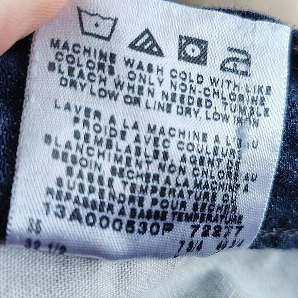 5/$55 Cabela's 99% Cotton Dark Blue Wash Denim Shorts, 8 Regular - Picture 6 of 6